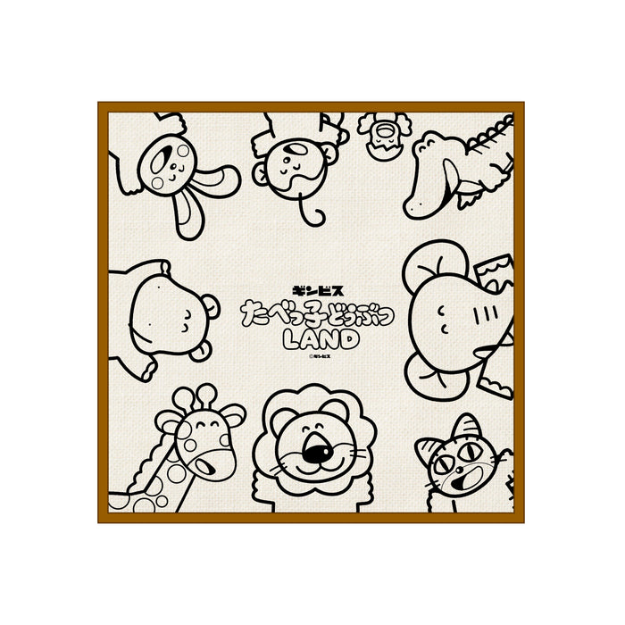 【LAND25】スクエアクッション わに