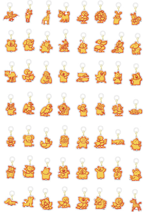 【LAND25】ビスケットどうぶつさんマーカーチャーム <ランダム56種>