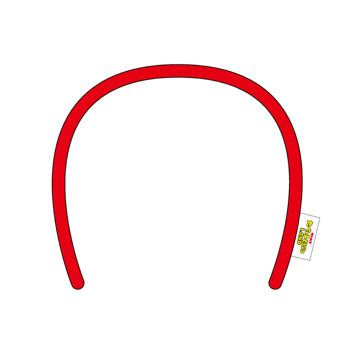 カチューシャベース レッド