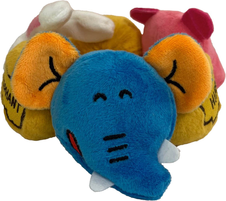 【LAND25】ごろごろシュシュ うさぎ/ぞう/かば