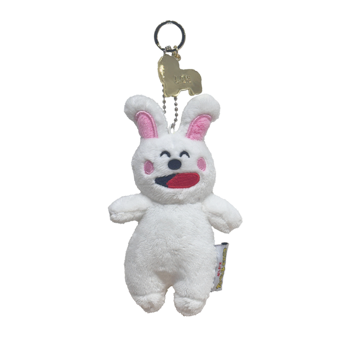 たべっ子どうぶつ 実写ぬいぐるみキーチャーム うさぎ