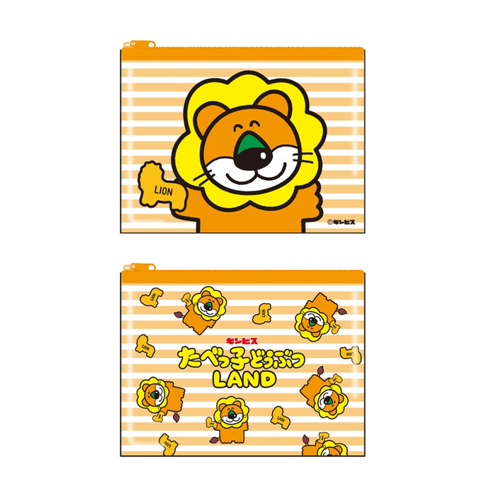 LAND25】クリアファスナーポーチ らいおん– ギンビス・マーケット