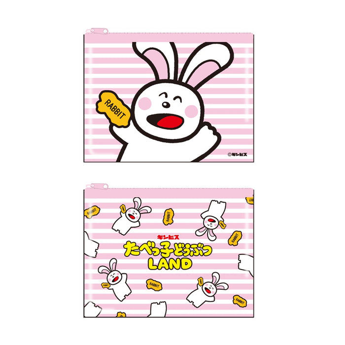 LAND25】クリアファスナーポーチ うさぎ– ギンビス・マーケット